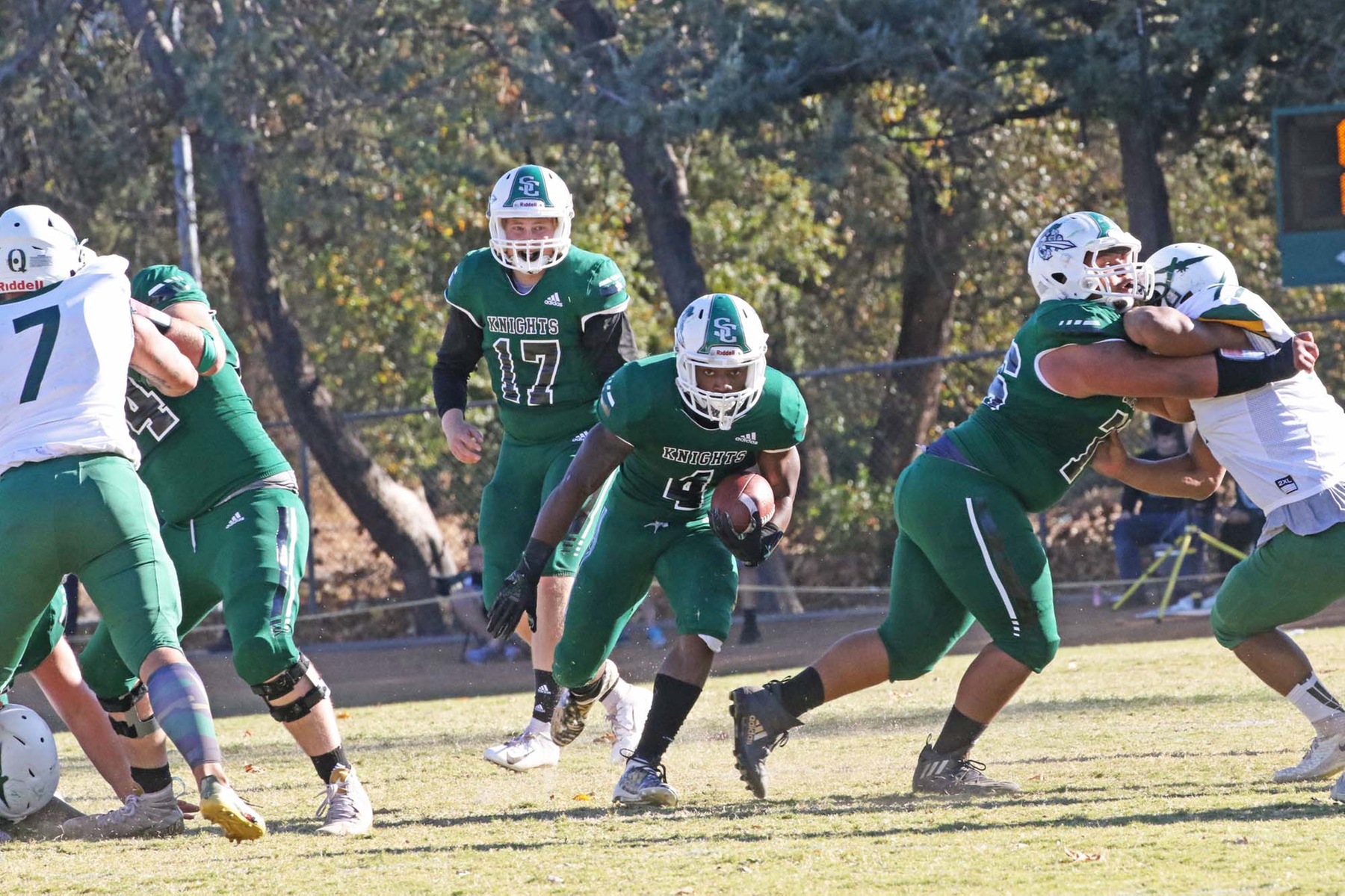 NO. 19 KNIGHTS RUN OVER FEATHER RIVER 20-16