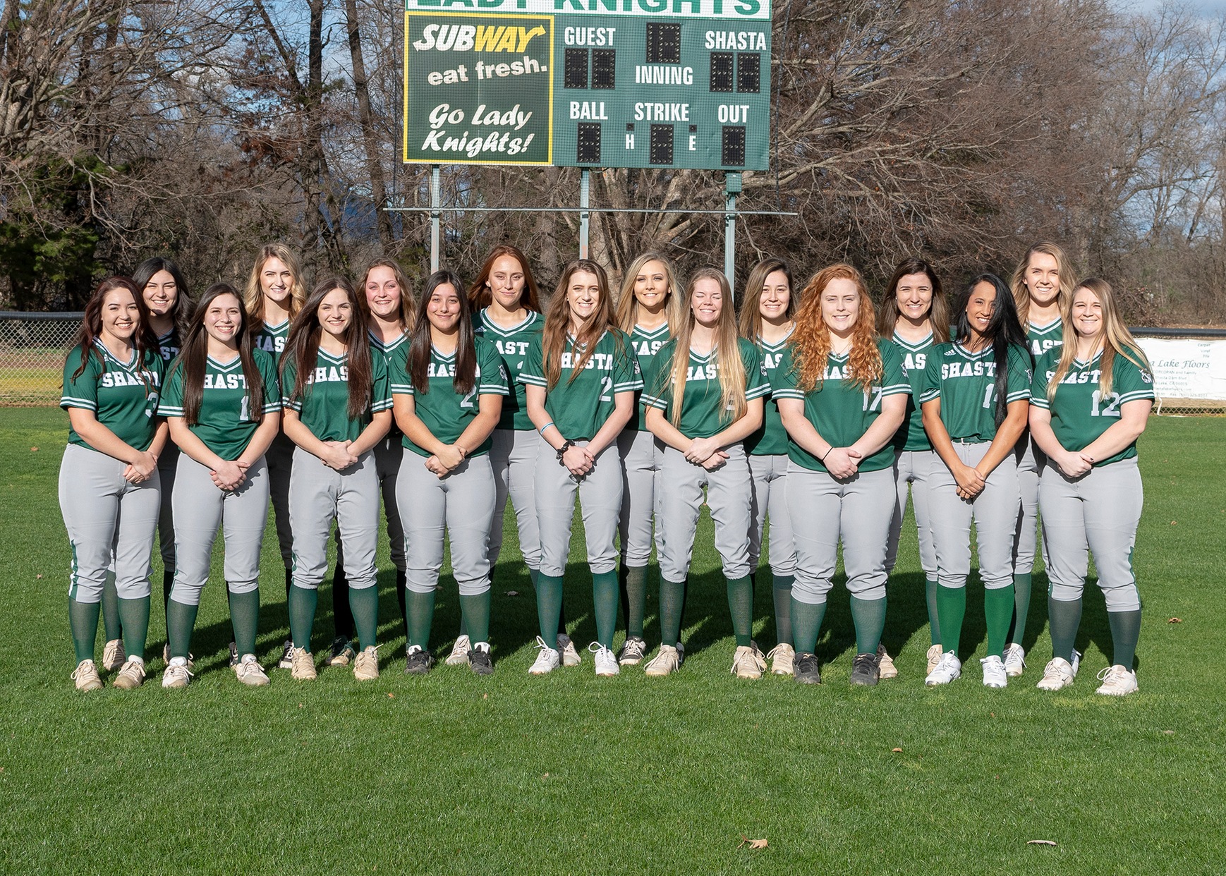 SHASTA COLLEGE SWEPT FOR FIRST TIME THIS SEASON