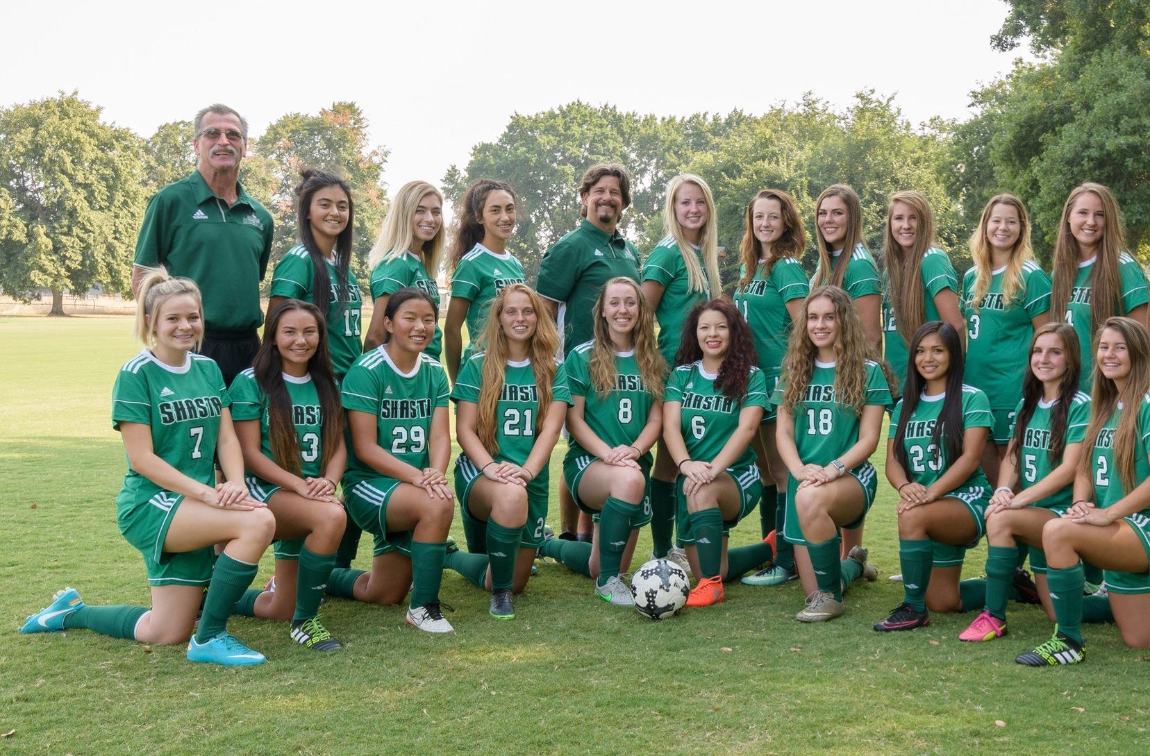 Shasta College Lady Knights Women's Soccer Team