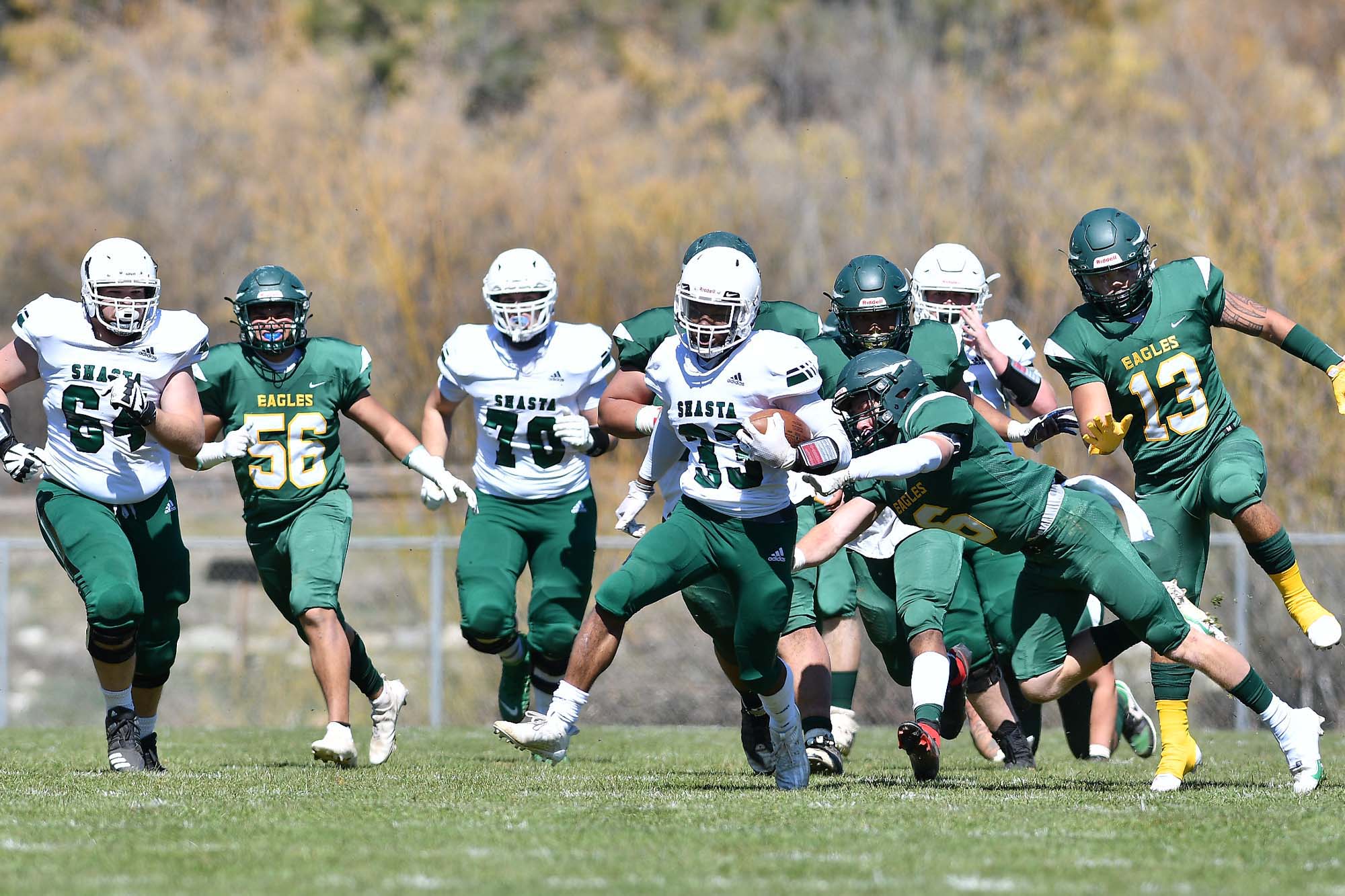 KNIGHTS RALLY IN FOURTH QUARTER TO TOP FEATHER RIVER 24-17
