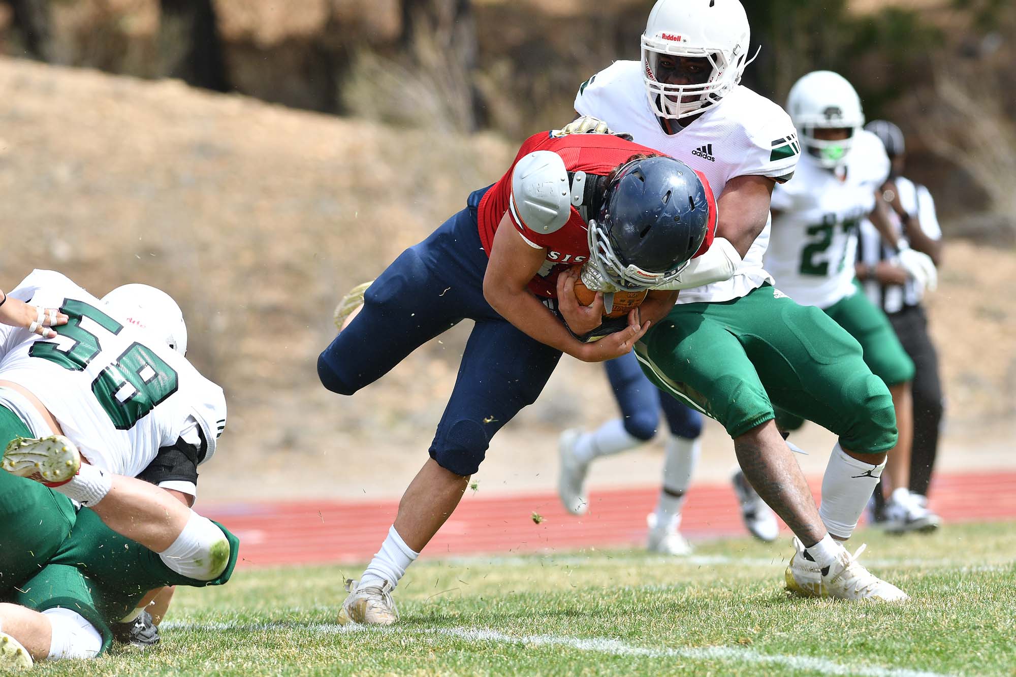 #23 SHASTA FORCES SIX TURNOVERS IN 31-6 WIN OVER SISKIYOUS